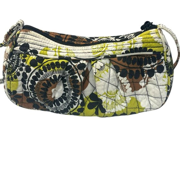 Vera Bradley Frannie Crossbody/Shoulder Bag - Retired Cocoa Moss - Picture 6 of 11